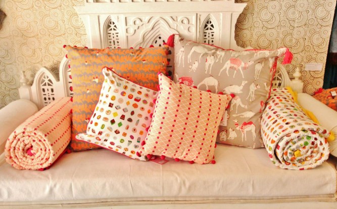 Safomasi quilt and cushion